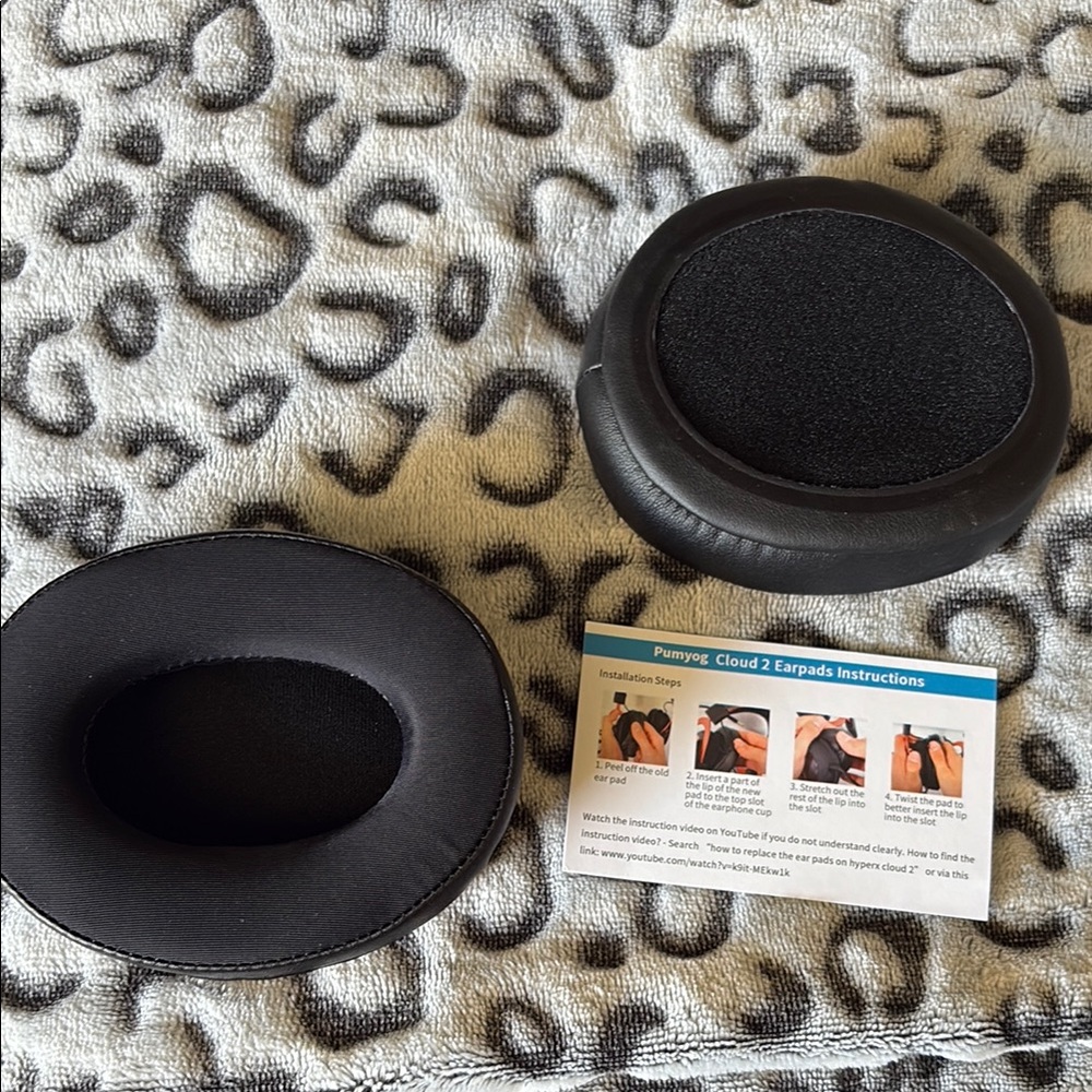 Black Replacement Earpads